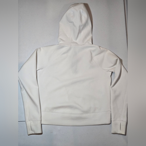 DSG Women's White Hoodie with Black Accents - Picture 3 of 7
